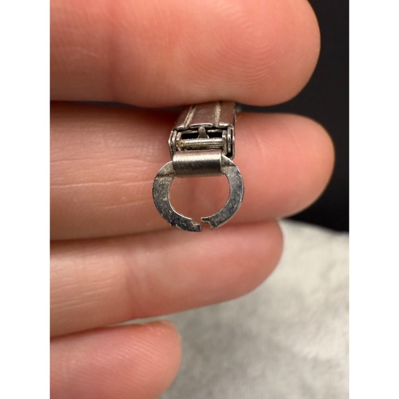 Vintage Silver‎ Tone Watch Band 5.5In - Picture 5 of 9